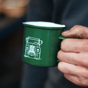 Scania Green Metal Vintage Mug New
