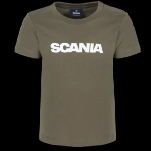 Scania Kids Green Wordmark T-Shirt Sale