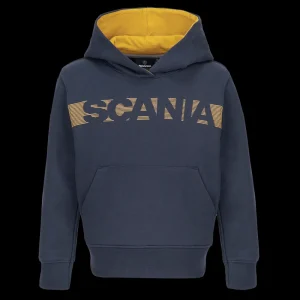 Scania Kids Navy Stripe Hoodie Hot