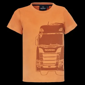 Scania Kids Orange Truck T-Shirt Flash Sale