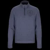 Scania Men's 1/4 Zip Stripe Long Sleeve T-Shirt Shop