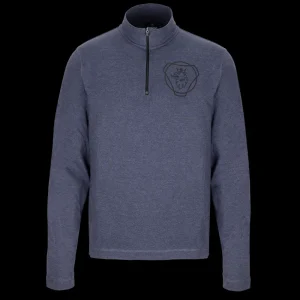 Scania Men's 1/4 Zip Stripe Long Sleeve T-Shirt Shop