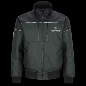 Scania Men's Anthracite Duo V8 Truck Jacket Store