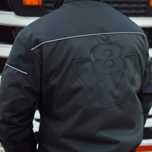 Scania Men's Anthracite Duo V8 Truck Jacket Store