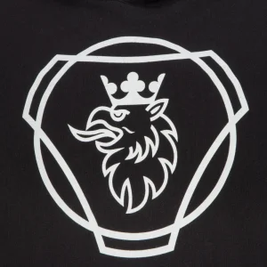 Scania Men's Black Base Hoodie Outlet
