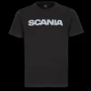 Scania Men's Black Basic Wordmark T-Shirt Cheap