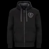 Scania Men's Black Heavy Zip Hoodie Fashion