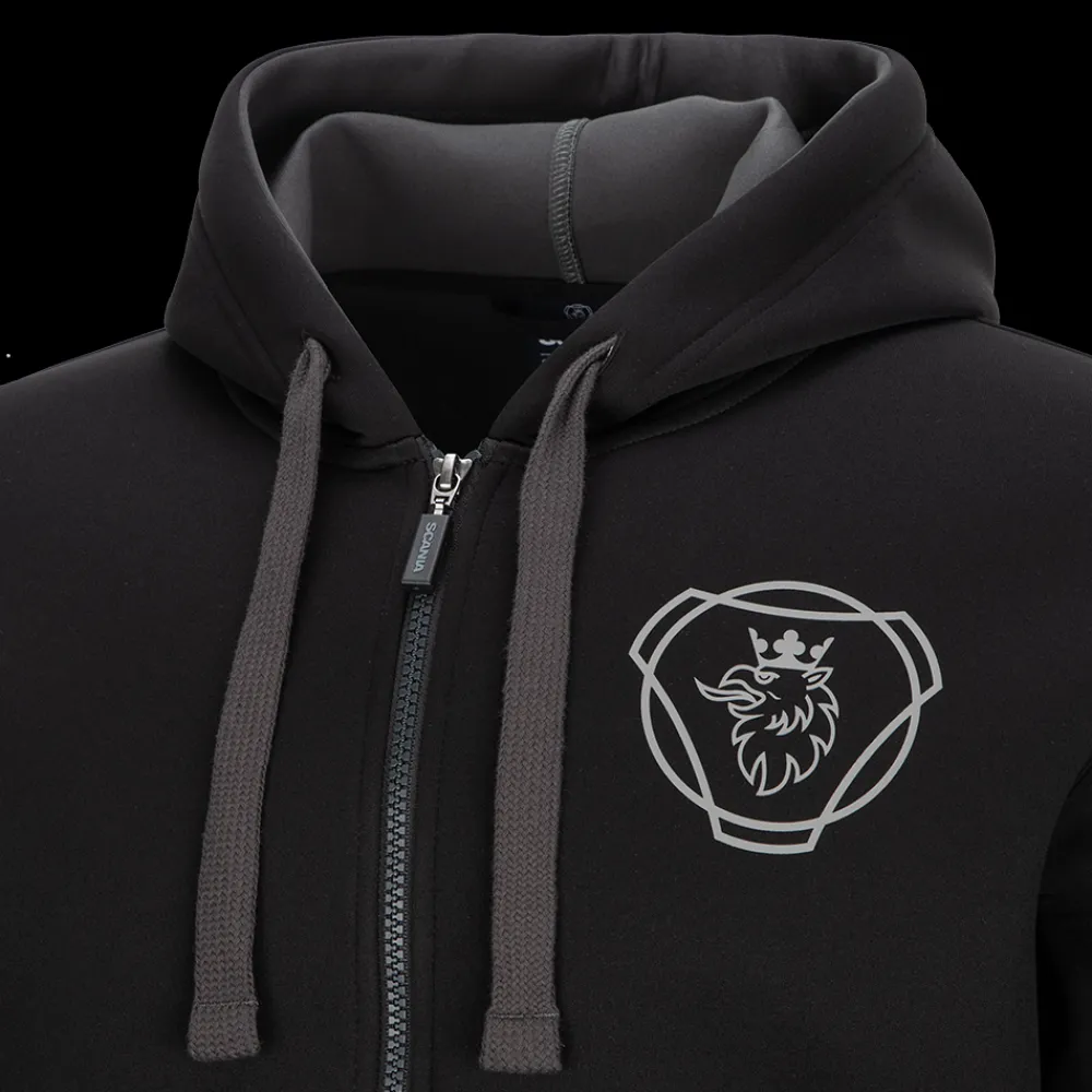 mens_black_heavy_zip_hoodie_2.webp Scania Men's Black Heavy Zip Hoodie Fashion
