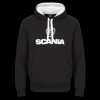 Scania Men's Black Trademark Hoodie Outlet