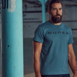 Scania Men's Blue Super T-Shirt Fashion