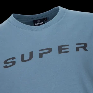 Scania Men's Blue Super T-Shirt Fashion