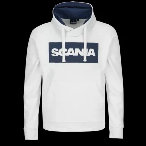 Scania Men’s Broken White Block Hoodie Store