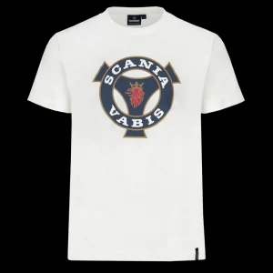 Scania Men's Broken White Heritage T-Shirt Shop