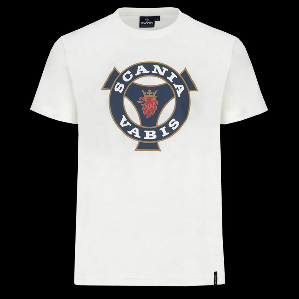 Scania Men's Broken White Heritage T-Shirt Shop