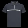 Scania Men’s Deep Blue 1/4 Zip Polo Outlet