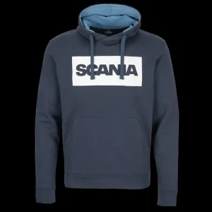 Scania Men’s Deep Blue Block Hoodie Hot