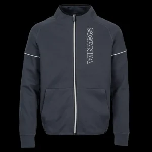 Scania Men’s Deep Blue Zip Sweatshirt Clearance