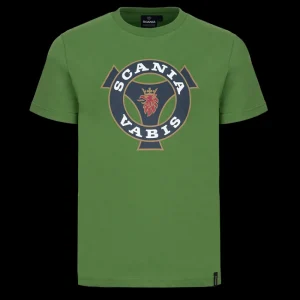 Scania Men's Green Heritage T-Shirt Discount