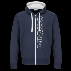 Scania Men's Navy Base Zip Hoodie Clearance