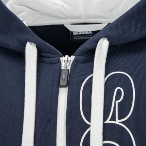 Scania Men's Navy Base Zip Hoodie Clearance
