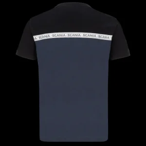Scania Men's Navy Duo Retro T-shirt Fashion
