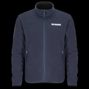 Scania Men's Navy Fleece Jacket Outlet