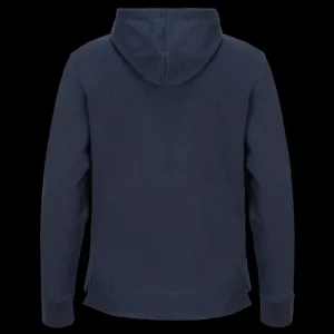 Scania Men's Navy Striped Relaxed Hoodie Fashion