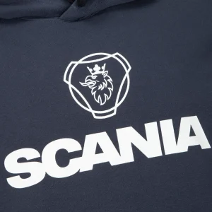 Scania Men's Navy Trademark Hoodie Hot