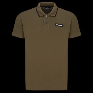 Scania Men's Olive Green Base Polo Sale