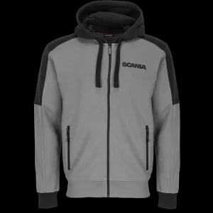 Scania Men's V8 Contrast Zip Hoodie Outlet
