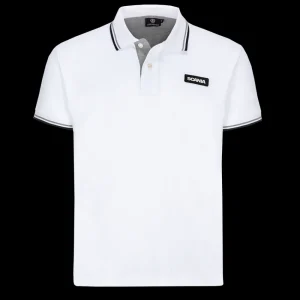 Scania Men's White Classic Pique Store