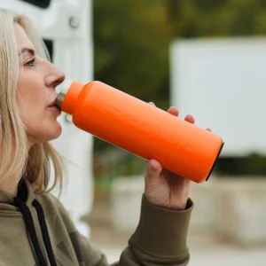 Scania Orange Stainless Steel Bottle Store
