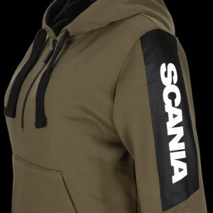 Scania Women's 1/2 Zip Stripe Hoodie Cheap