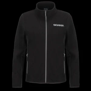 Scania Women's Black Base Fleece Jacket Cheap