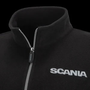 Scania Women's Black Base Fleece Jacket Cheap