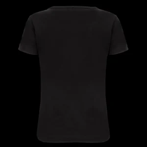 Scania Women's Black Basic Wordmark T-Shirt Fashion