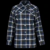 Scania Women's Blue Checked Overshirt Discount