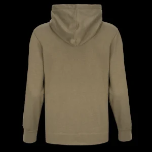 Scania Women's Khaki Stripe Relaxed Hoodie Flash Sale