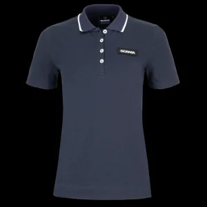 Scania Women's Navy Classic Pique Best Sale
