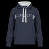 Scania Women's Navy Stripe Relaxed Hoodie Best