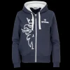 Scania Women's Navy Zip Griffin Hoodie Shop