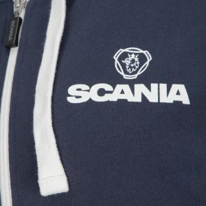 Scania Women's Navy Zip Griffin Hoodie Shop