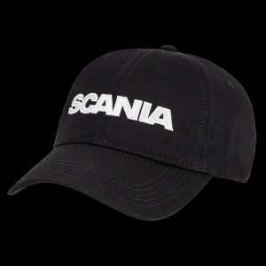 Scania Wordmark Baseball Cap - Black Fashion