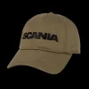 Scania Wordmark Baseball Cap - Olive Green Fashion