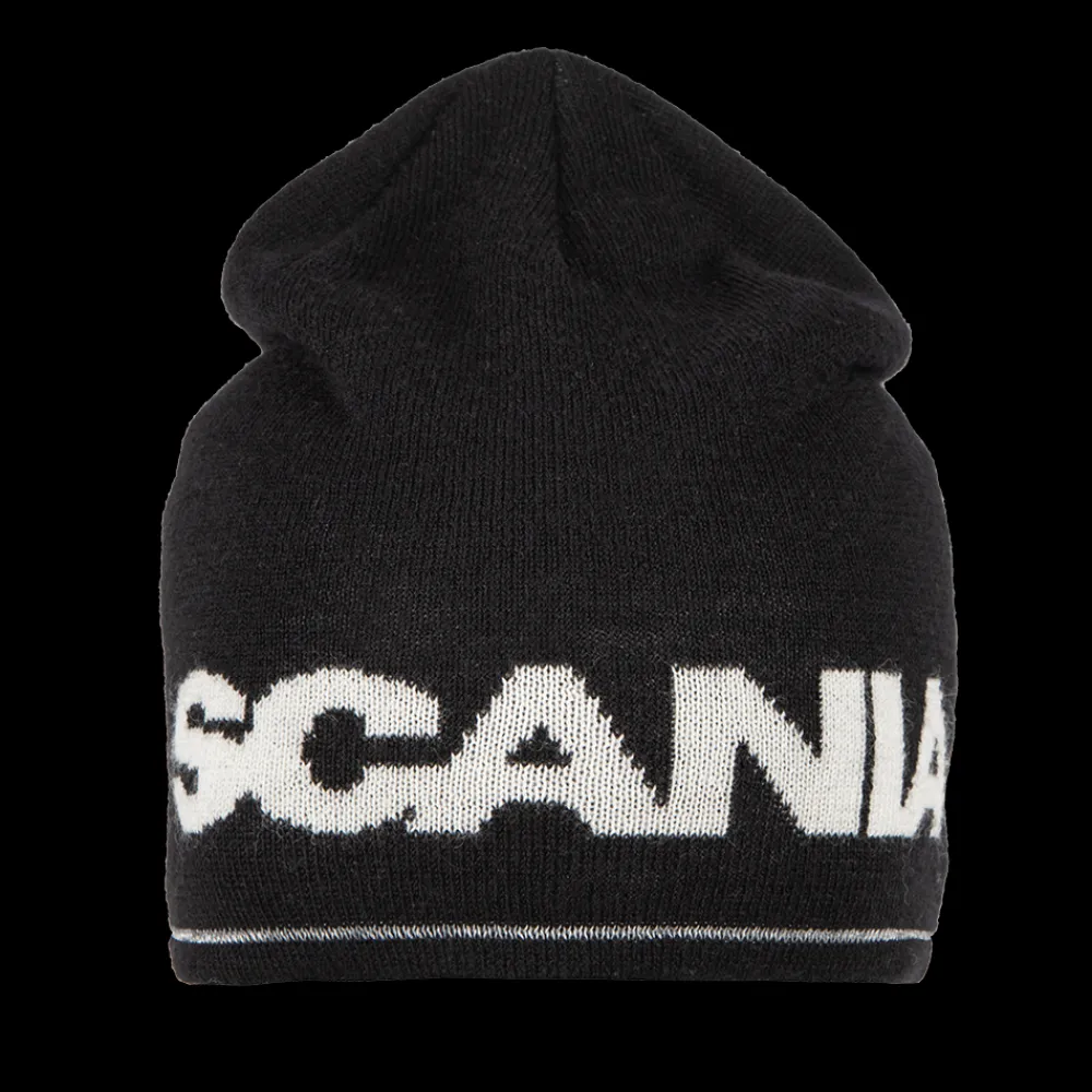 wordmark_beanie__black_1.webp Scania Wordmark Beanie - Black Outlet